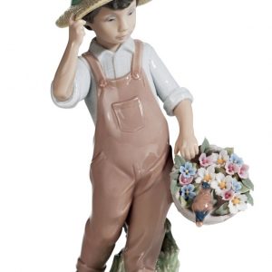 My Happy Friend Boy Figurine