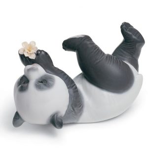 A Joyful Panda Figurine