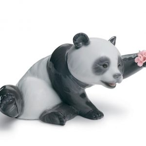 A Jolly Panda Figurine