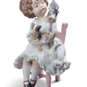 My Little Family Girl Figurine