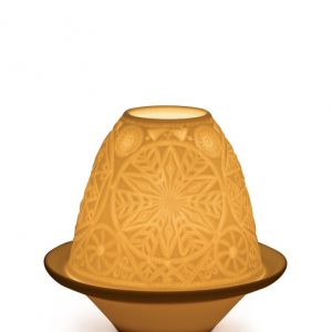 Snowflake Lithophane with Plate