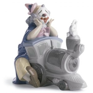 Figura payaso Loca locomotora
