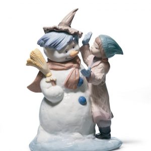 Figura muñeco de nieve Solo le falta hablar
