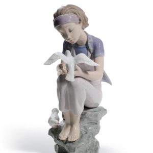 Jugando con las palomas